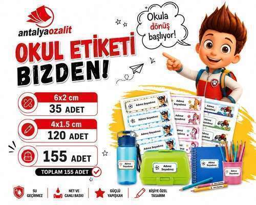 OKUL ETİKETLERİ